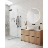 Backlit Round Thermogroup Mirror 600mmØ 41Watts Includes Thermogroup Mirror Demister - Cool Light